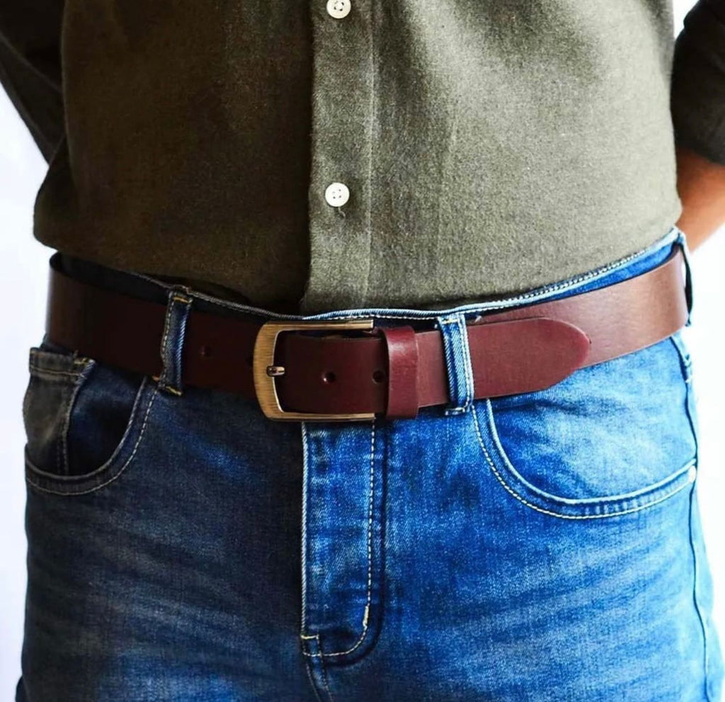 Royal Premium Leather Belt – Classic Brown