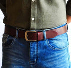 Royal Premium Leather Belt – Classic Brown