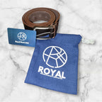 Royal Premium Leather Belt – Classic Brown